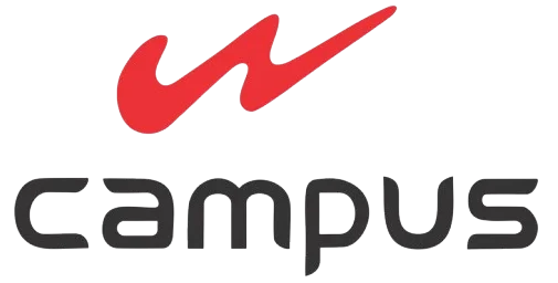 Campus brand logo with red lightning bolt