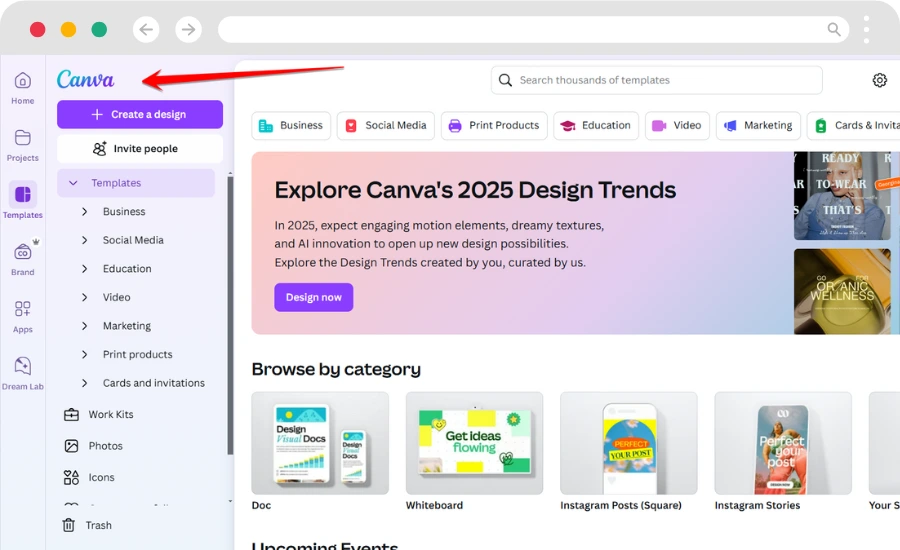 canva annual report design tools