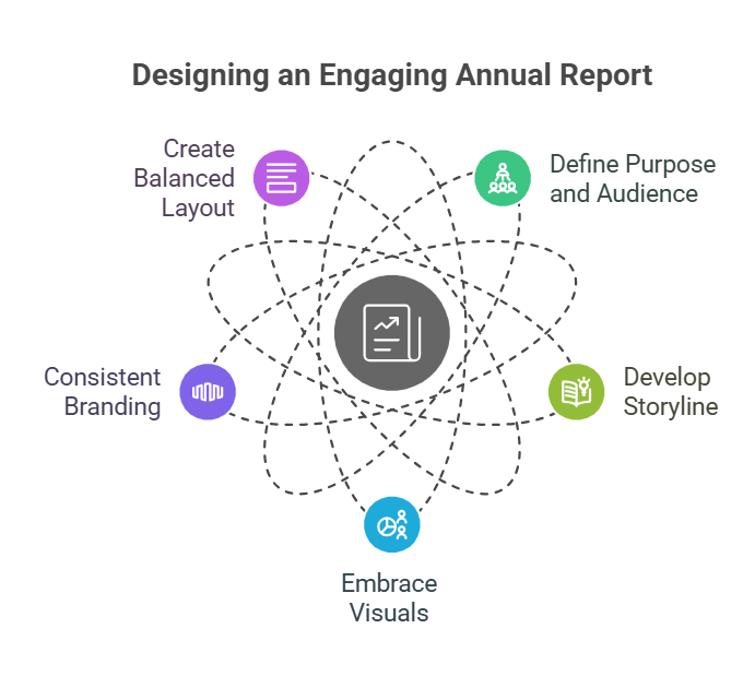 key steps for designing an engaging annual report