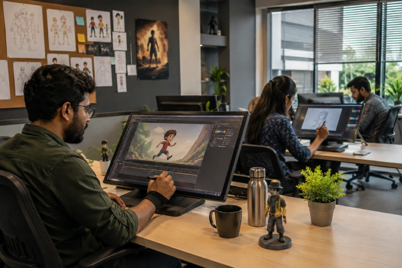 2D Animation Services In Hyderabad