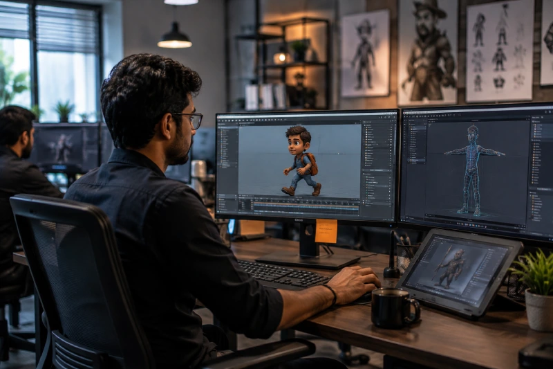 3D Animation Company In Delhi
