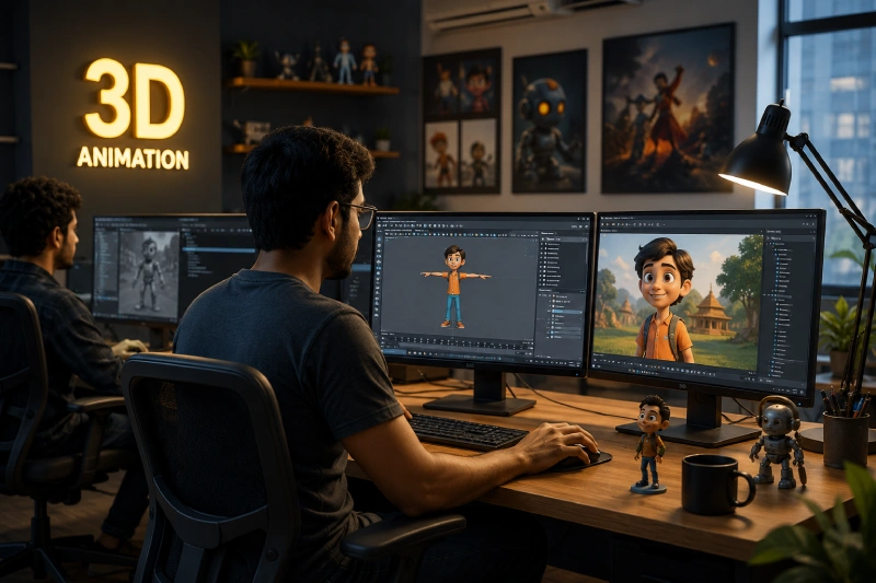 3D Animation Company In Hyderabad