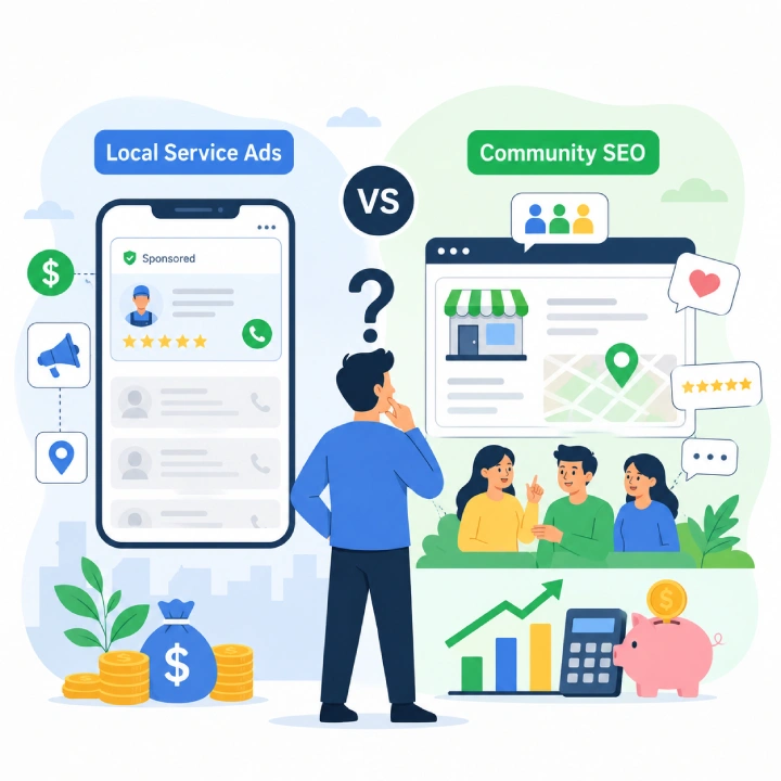 Local Service Ads Vs. Community SEO