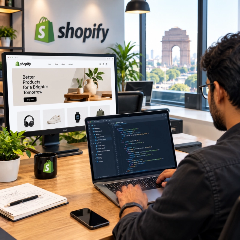 Shopify Website Development Services In Delhi